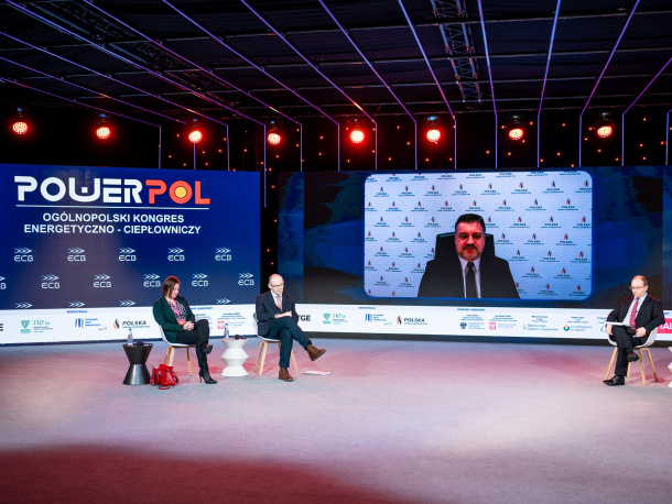 Ireneusz Krupa, Członek Zarządu ds. rozwoju i inwestycji PSG na kongresie POWERPOL