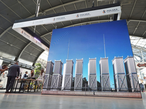 Stoisko Polskiej Spółki Gazownictwa na targach EXPO-GAS 2021