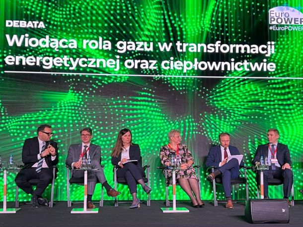 Szymon Paweł Moś, Member of the Board of Polska Spółka Gazownictwa at the EuroPOWER & OZE POWER conference