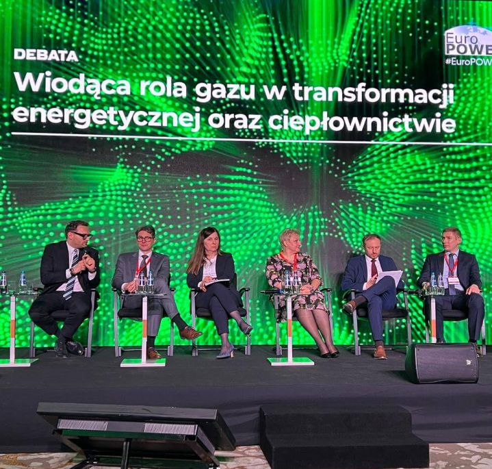Szymon Paweł Moś, Member of the Board of Polska Spółka Gazownictwa at the EuroPOWER & OZE POWER conference