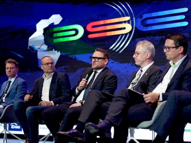 Dr Szymon Paweł Moś, członek zarządu Polskiej Spółki Gazownictwa podczas XIII edycji Ogólnopolskiego Szczytu Energetycznego
