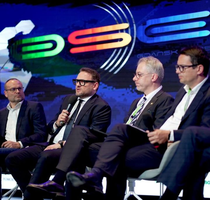 Dr Szymon Paweł Moś, członek zarządu Polskiej Spółki Gazownictwa podczas XIII edycji Ogólnopolskiego Szczytu Energetycznego