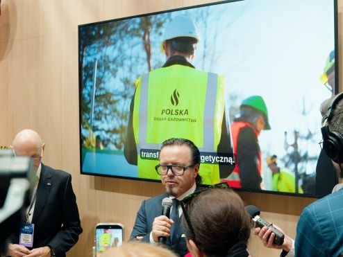 Minister aktywów państwowych Wojciech Balczun podczas Europejskiego Kongresu Gospodarczego