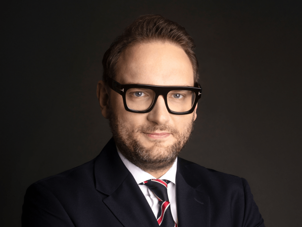 Prezes zarządu PSG Szymon Paweł Moś