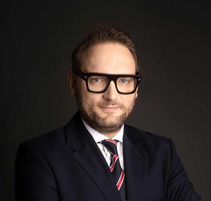 Prezes zarządu PSG Szymon Paweł Moś